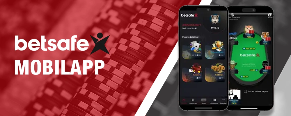 Betsafe Poker Mobilapplikation