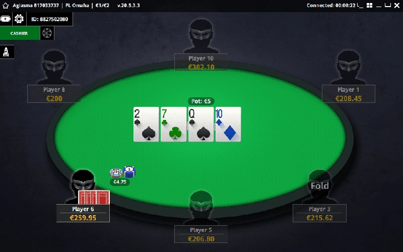 Skärmdumpar: Applikation Salle de Betsafe Poker