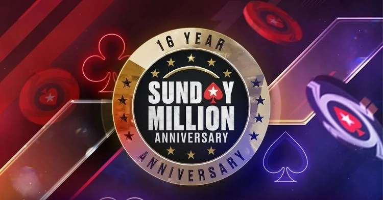 $10M GTD i Sunday Millions jubileumsturnering