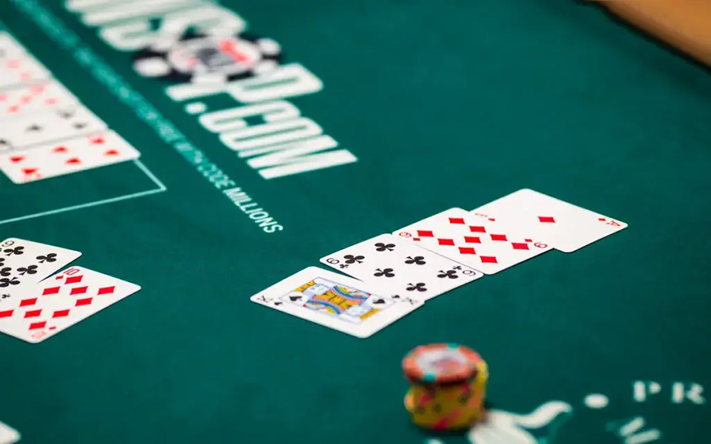 Omaha Hi/Lo poker spelomgång