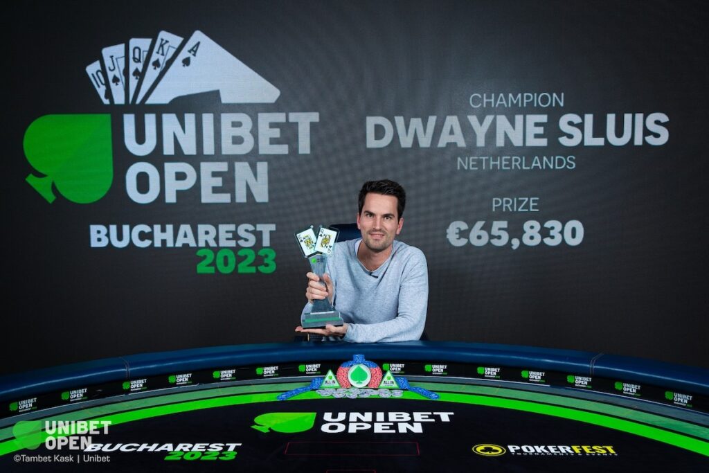 Unibet Poker Open Bucharest Dwayne Sluis