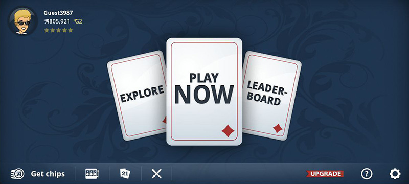 Startsida Appeak Poker