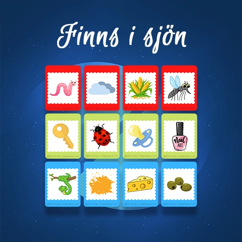 Finns i sjön