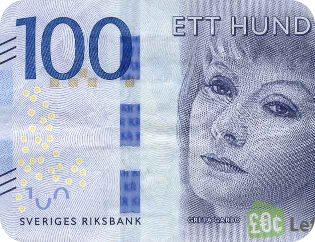 100 kronor svensk sedel