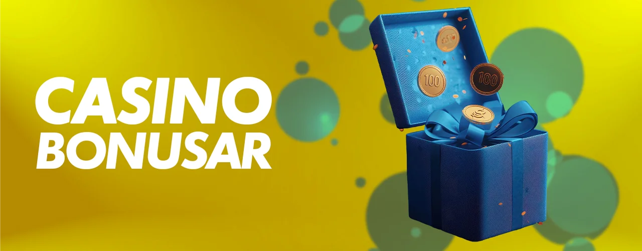 Bonusar på MGA casinon utan svensk licens