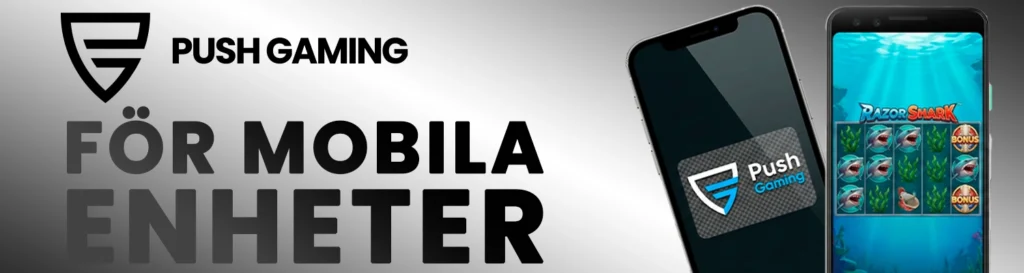 Spela Push Gamings på mobilen
