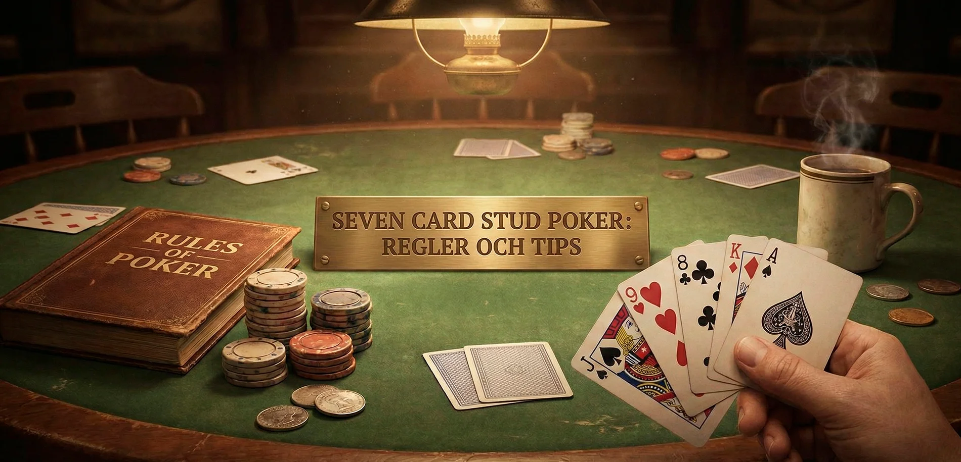 Regler och Tips: Så Spelar Du Seven Card Stud Poker (Sjustöt)