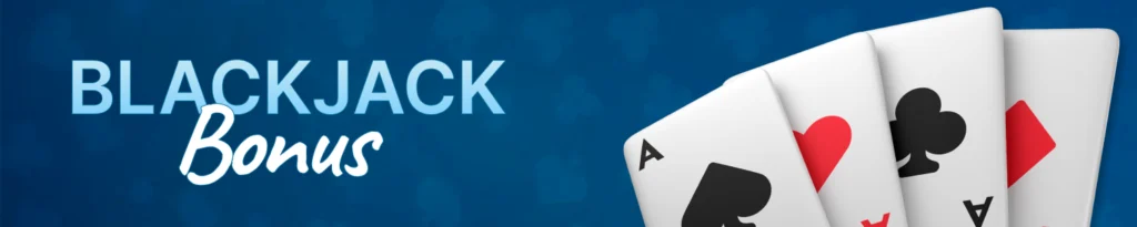 Blackjack bonus baner