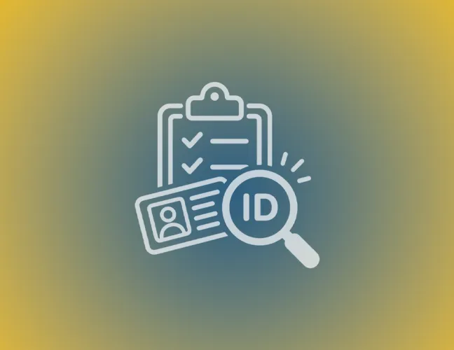 Steg 3: Verifiera din identitet