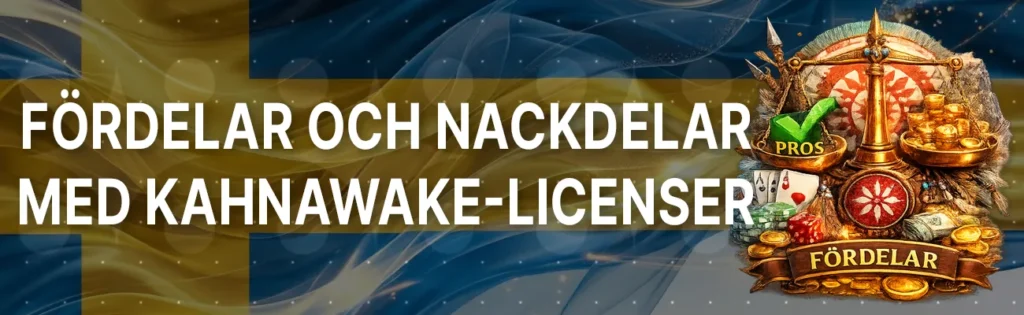 Kahnawake-licenser har både styrkor och svagheter. Innan du spelar på ett casino med sådan licens, bör du känna till dessa. Här är de viktigaste för- och nackdelarna.