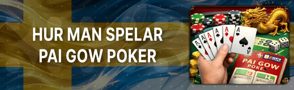 Att spela Pai Gow Poker är roligt och strategiskt. Du får sju kort som delas i en stark femkortshand och en svagare tvåkortshand. Båda måste slå dealerns för vinst. Oavgjort ger insatsen tillbaka. Prova gärna online för att öva.