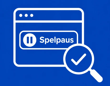 Identifiera Spelpaus-knappen