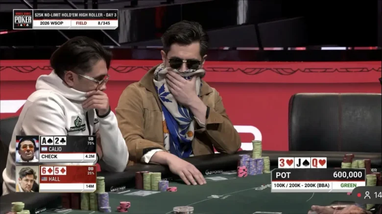 2026 års WSOP-stream
