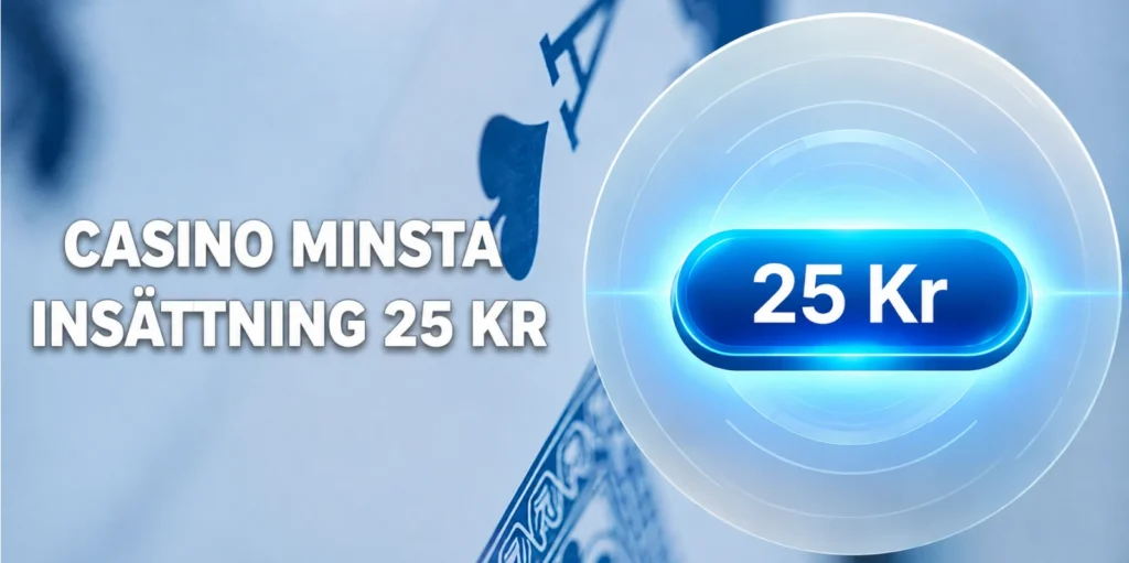 Casino med 25 kr insättning