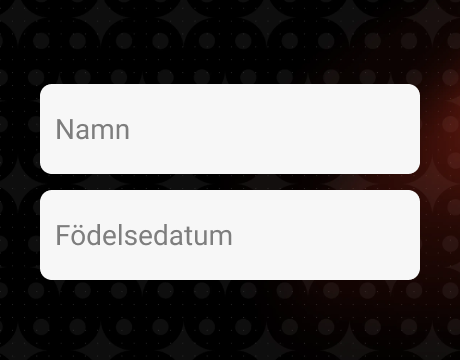 Fyll i dina uppgifter