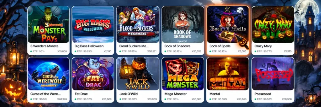 Fler Halloween-slots värda att upptäcka