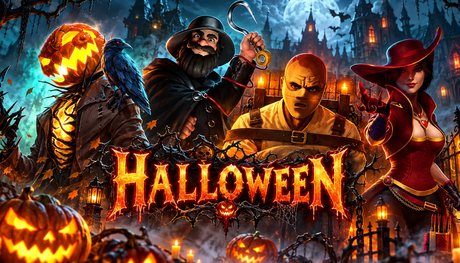 Bästa Halloween-slotsen: Topp 10 skräckautomater rankade och jämförda