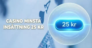Casino med 25 kr insättning är populärt i Sverige tack vare låg risk och god ekonomi. Det är en summa de flesta har råd med, vilket lockar nya spelare som kan vara osäkra på var man ska börja.