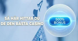 För maximal utdelning på första insättningen, rikta in dig på en 500% bonus. Denna omfattande bonus ger dig en spelrulle fem gånger större, vilket möjliggör ett brett spelutrymme från start.