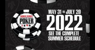 WSOP 2022 schema turneringsschema live