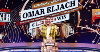Omar Eljach WSOPE vinnare armband bracelet