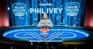 Phil Ivey vinner super high roller series 50k pot limit omaha PLO