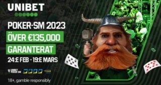Poker-SM Online 2023 på Unibet.